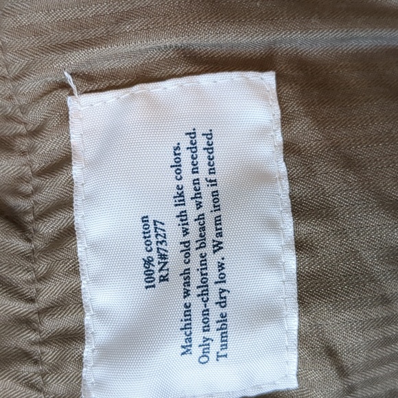 Men's Light Brown Croft & Barrow Corduroy Pants, Stretchable waist 34x32 - Picture 12 of 12